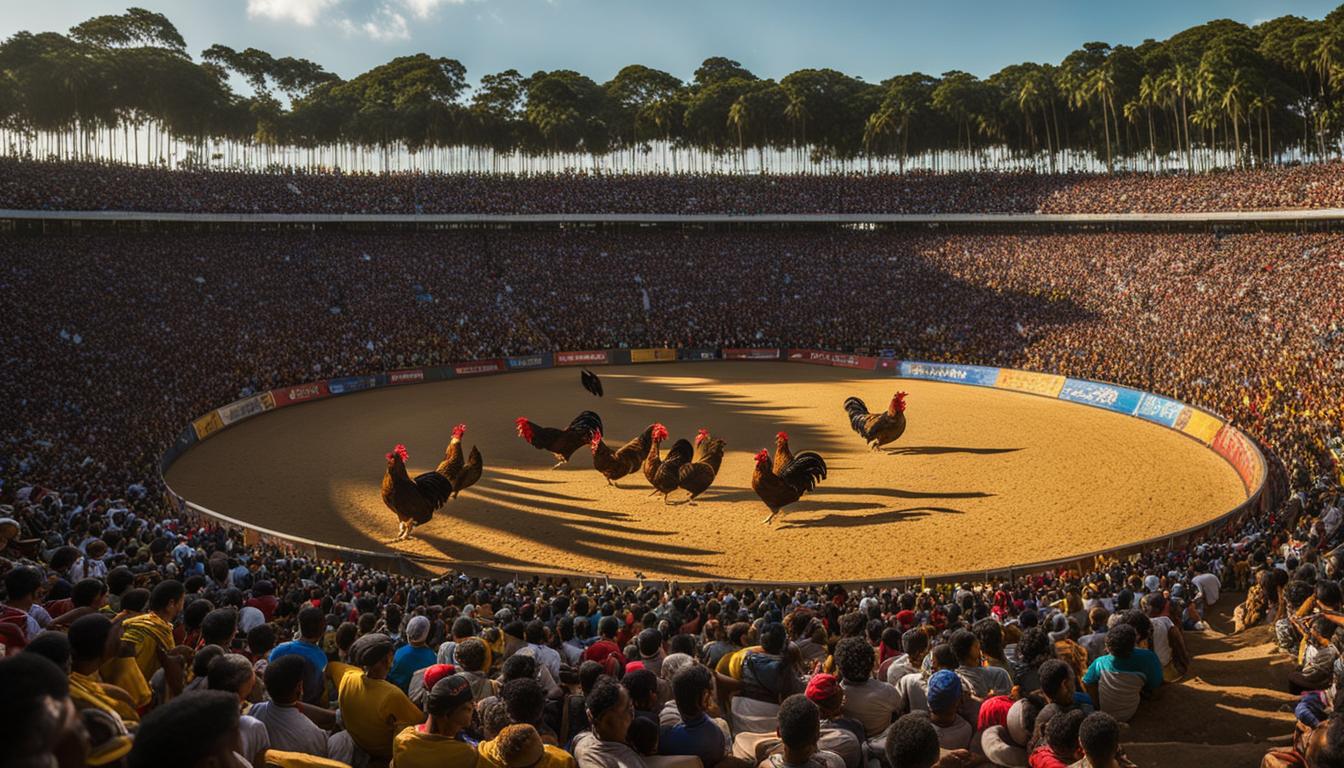 Sabung ayam internasional online di Brazil